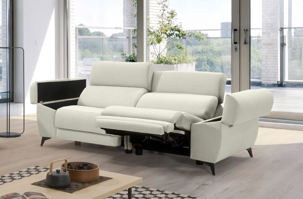 Sofá relax de tela Urbe de HOME - principal