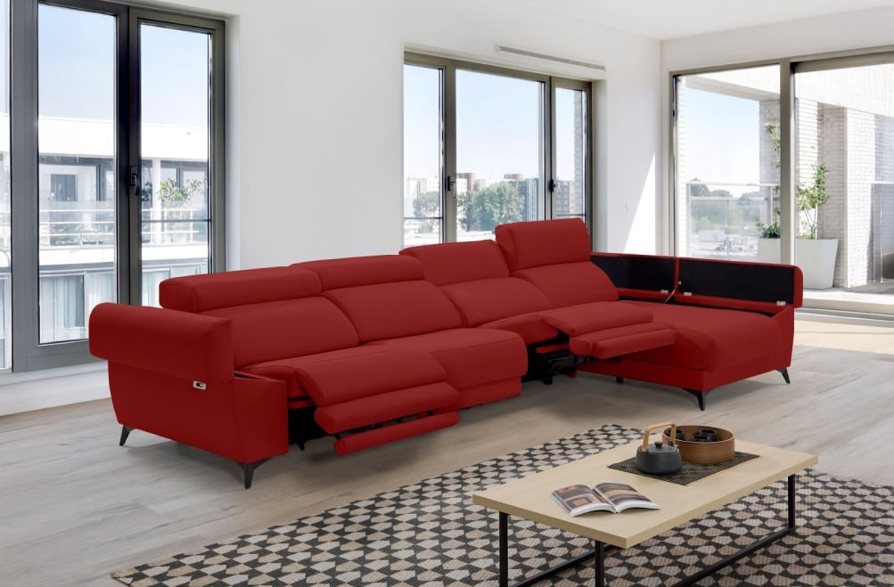 Sofá relax de tela Urbe Plus de HOME - principal