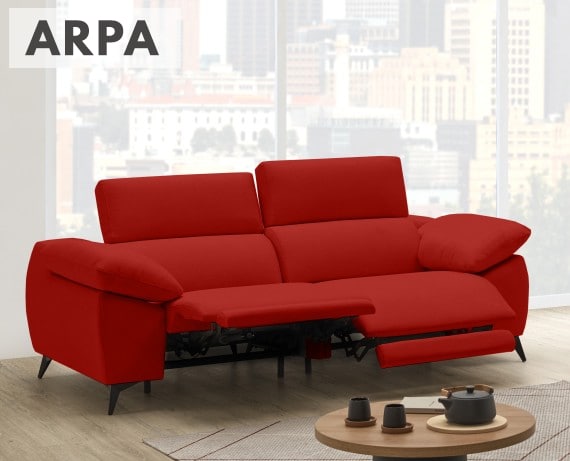 Sofá relax de tela Arpa de StyleKomfort - principal