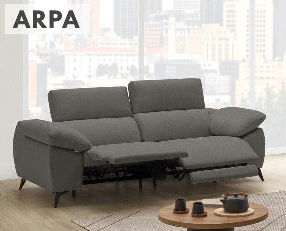 Sofá relax de tela Arpa de StyleKomfort - principal