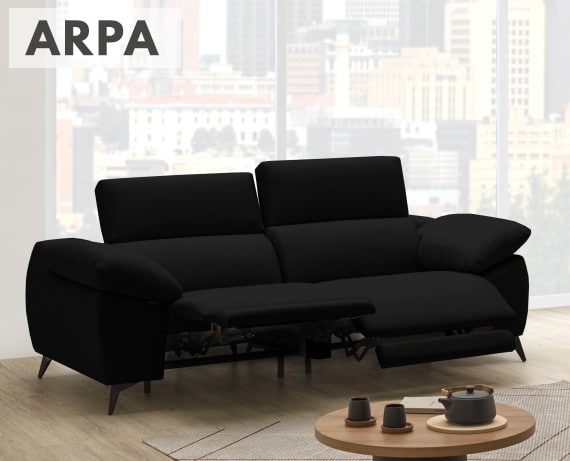 Sofá relax de tela Arpa de StyleKomfort - principal