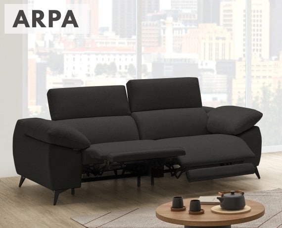Sofá relax de tela Arpa de StyleKomfort - principal
