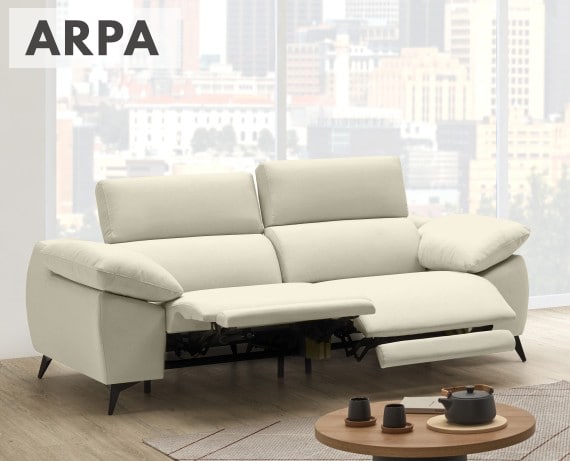Sofá relax de tela Arpa de StyleKomfort - principal