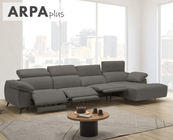 Sofá relax de tela Arpa Plus de StyleKomfort - principal