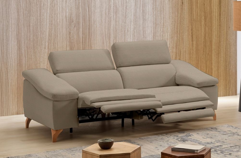 Sofá relax de tela Sara de StyleKomfort - principal