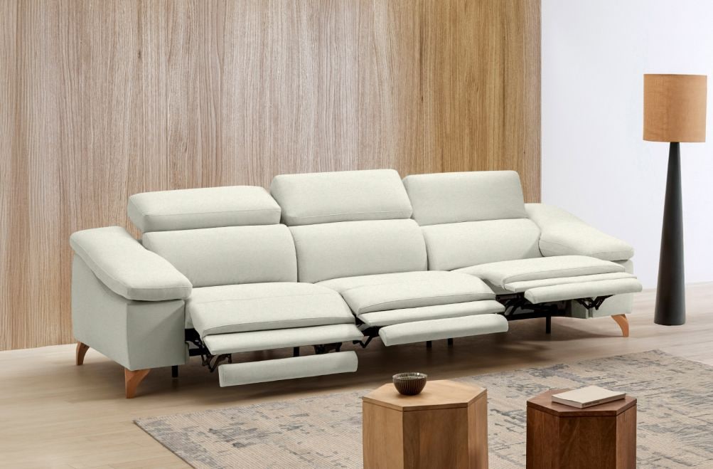 Sofá relax de tela Sara Plus de StyleKomfort - principal