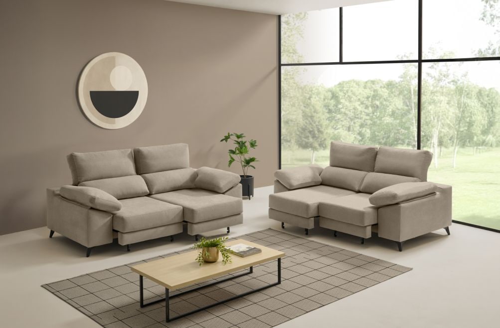 Sofá de tela Brela de HOME - principal