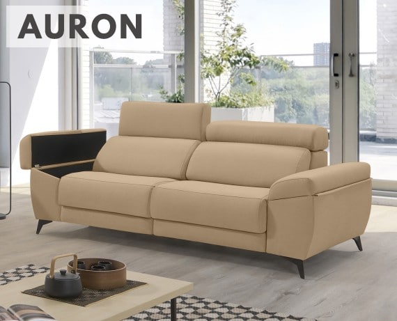 Sofá de tela Auron de HOME - principal