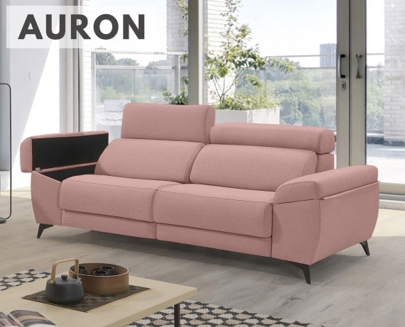Sofá de tela Auron de HOME - principal
