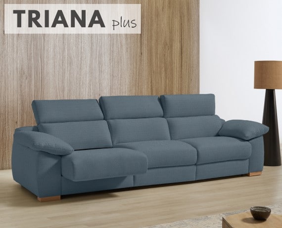 Sofá cama apertura italiana de tela Triana Plus de StyleKomfort - principal