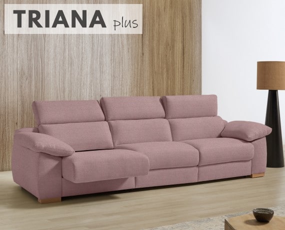 Sofá cama apertura italiana de tela Triana Plus de StyleKomfort - principal