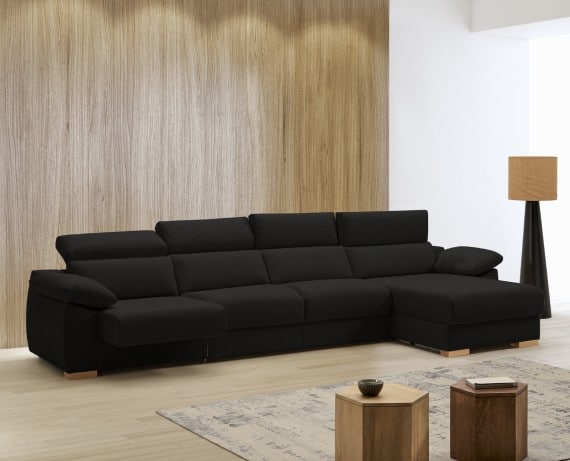 Sofá cama apertura italiana de tela Triana Plus de StyleKomfort - principal