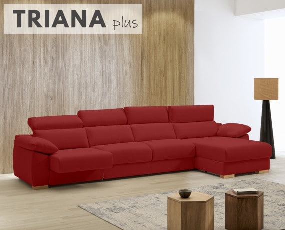 Sofá cama apertura italiana de tela Triana Plus de StyleKomfort - principal