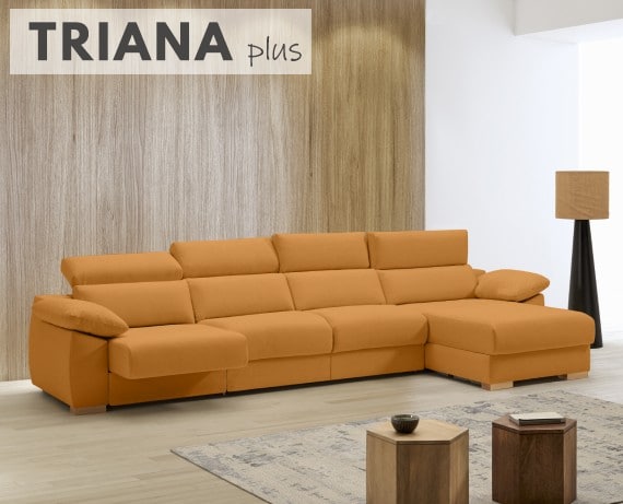 Sofá cama apertura italiana de tela Triana Plus de StyleKomfort - principal