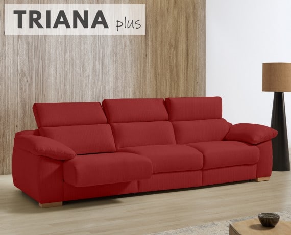 Sofá cama apertura italiana de tela Triana Plus de StyleKomfort - principal