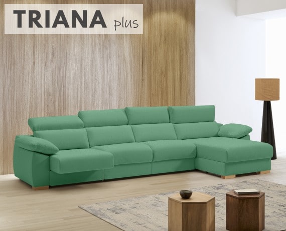 Sofá cama apertura italiana de tela Triana Plus de StyleKomfort - principal