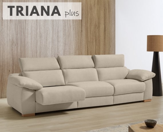 Sofá cama apertura italiana de tela Triana Plus de StyleKomfort - principal