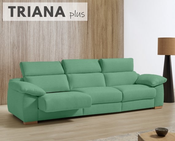 Sofá cama apertura italiana de tela Triana Plus de StyleKomfort - principal