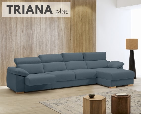 Sofá cama apertura italiana de tela Triana Plus de StyleKomfort - principal