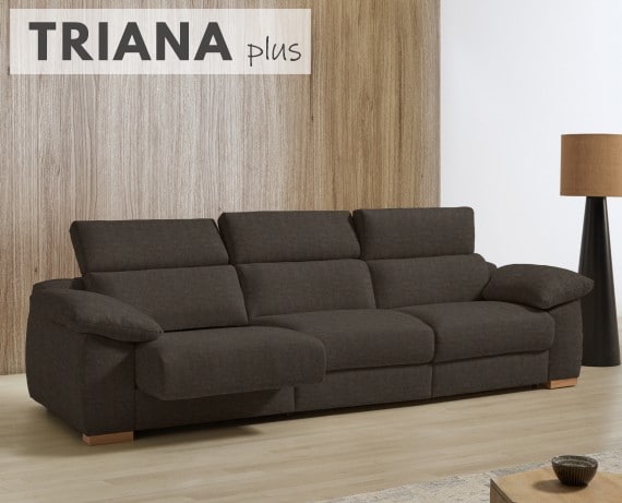 Sofá cama apertura italiana de tela Triana Plus de StyleKomfort - principal
