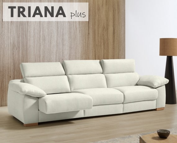 Sofá cama apertura italiana de tela Triana Plus de StyleKomfort - principal