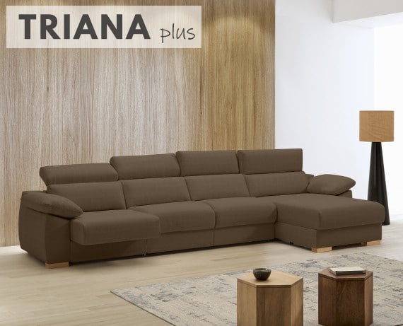 Sofá cama apertura italiana de tela Triana Plus de StyleKomfort - principal