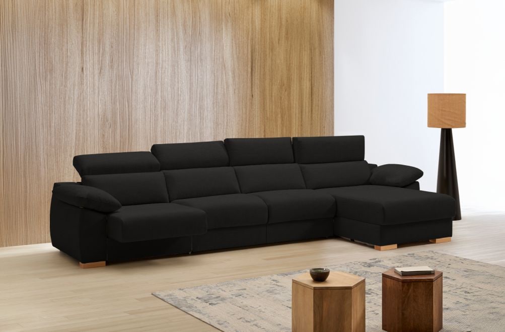 Sofá cama apertura italiana de tela Triana Plus de StyleKomfort - principal