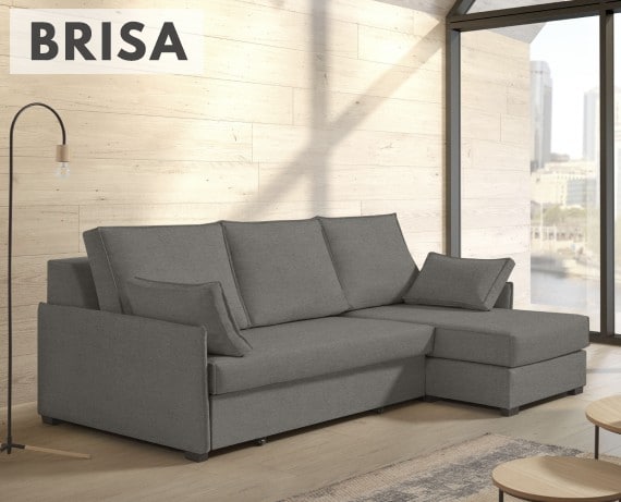 Sofá cama de tela Brisa de HOME - principal