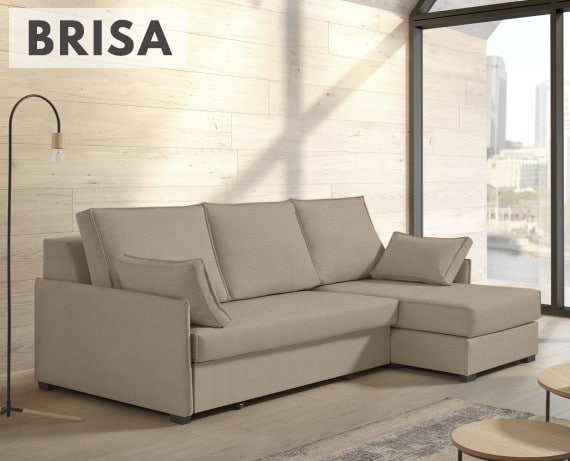 Sofá cama de tela Brisa de HOME - principal