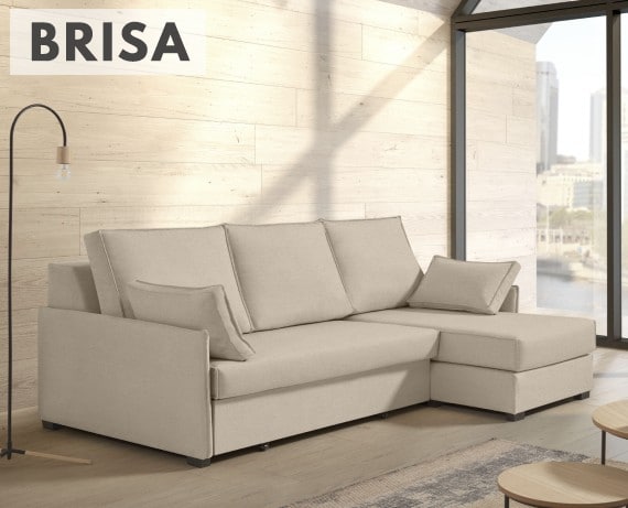 Sofá cama de tela Brisa de HOME - principal