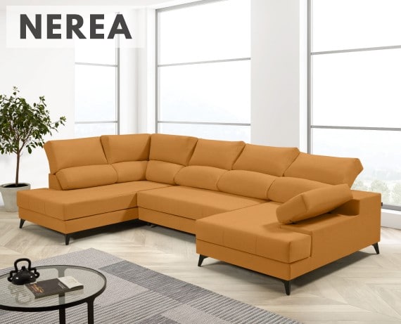 Sofá de tela Nerea de HOME - principal