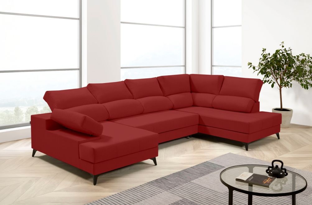 Sofá de tela Nerea de HOME - principal