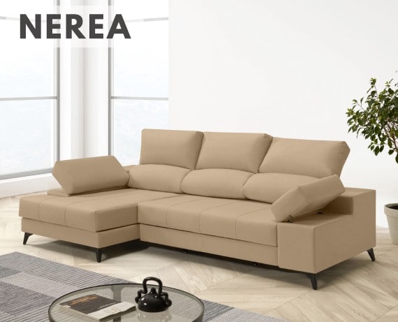 Sofá de tela Nerea de HOME - principal