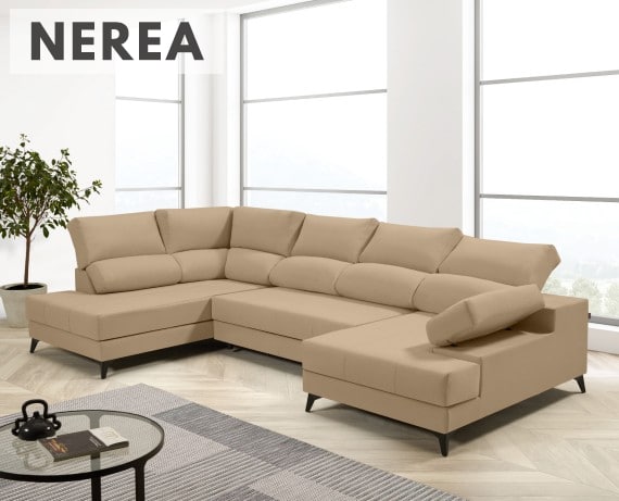Sofá de tela Nerea de HOME - principal