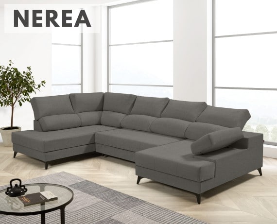 Sofá de tela Nerea de HOME - principal