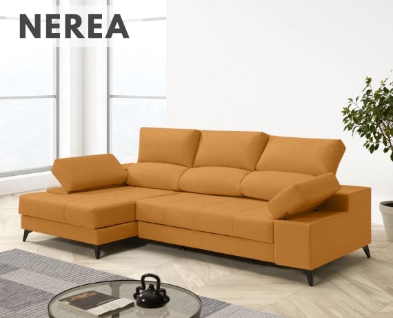 Sofá de tela Nerea de HOME - principal