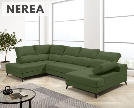 Sofá de tela Nerea de HOME - principal