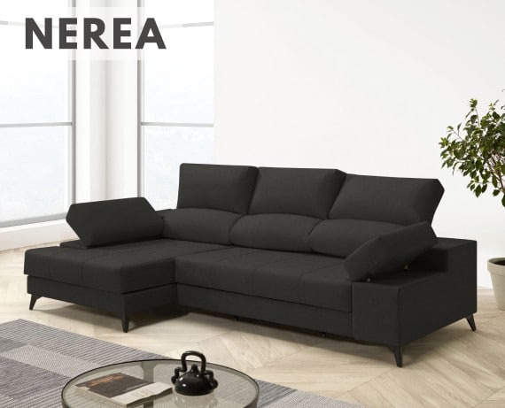 Sofá de tela Nerea de HOME - principal