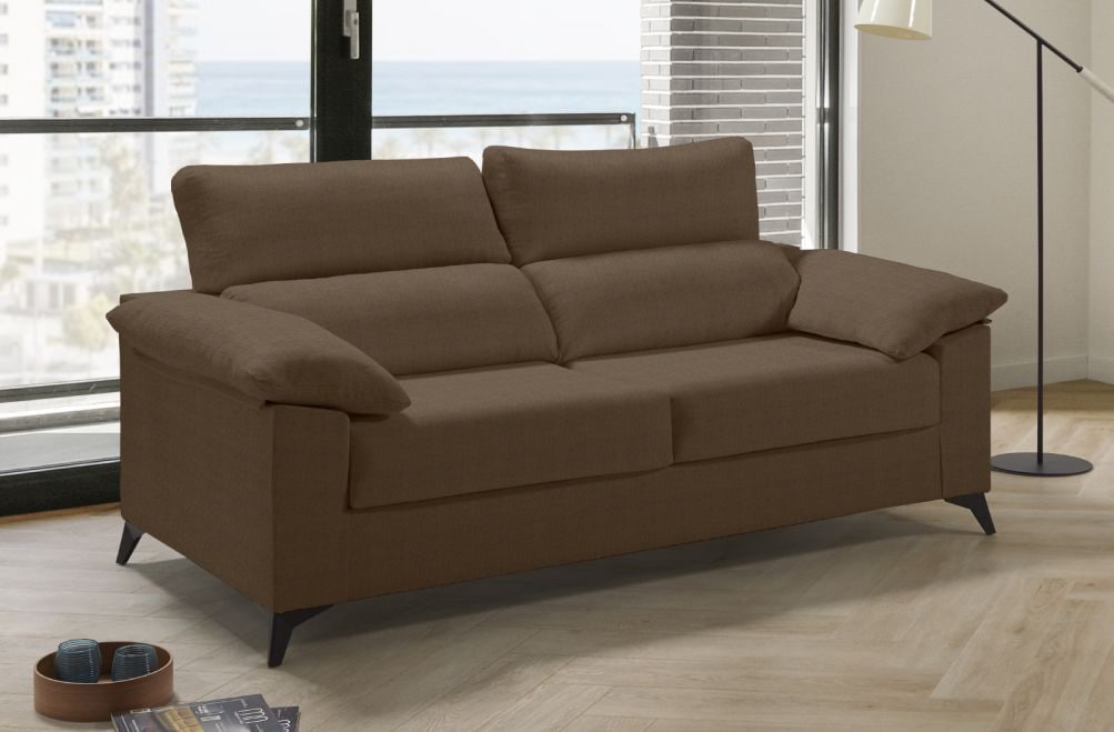 Sofá cama de apertura italiana de tela Lander de HOME - principal