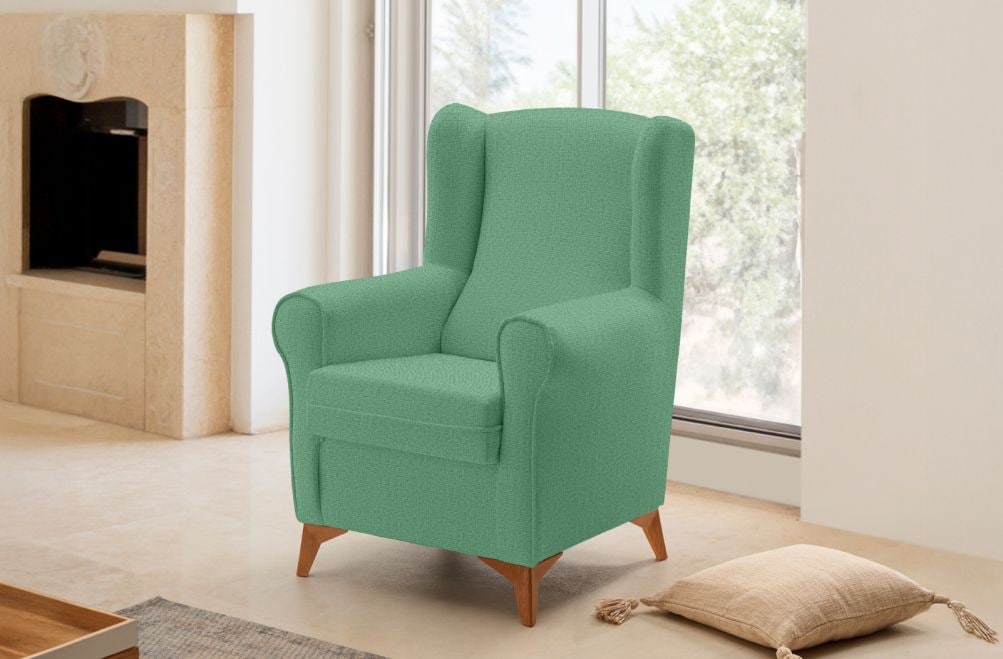 Sillón de tela Grace de HOME - principal