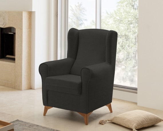Sillón de tela Grace de HOME - principal