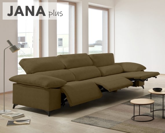 Sofá relax de tela Jana Plus de HOME - principal