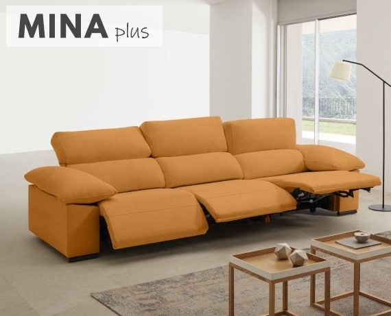 Sofá relax de tela Mina Plus de HOME - principal