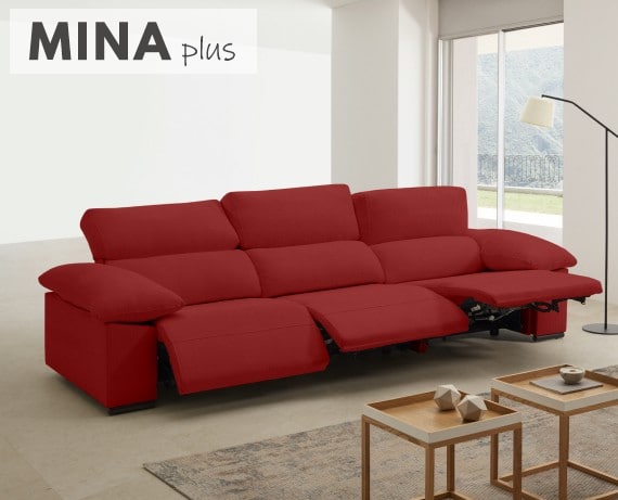 Sofá relax de tela Mina Plus de HOME - principal