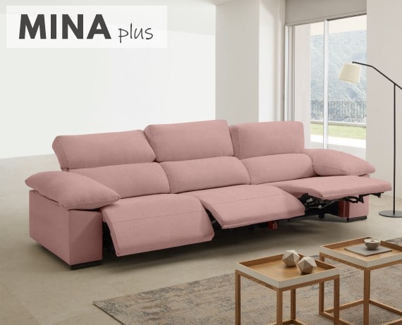 Sofá relax de tela Mina Plus de HOME - principal