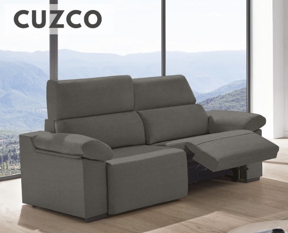 Sofá relax de tela Cuzco de HOME - principal