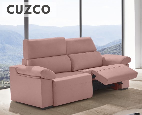 Sofá relax de tela Cuzco de HOME - principal