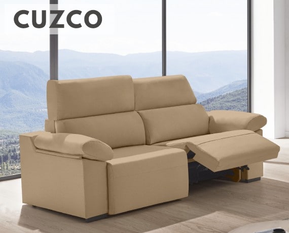 Sofá relax de tela Cuzco de HOME - principal