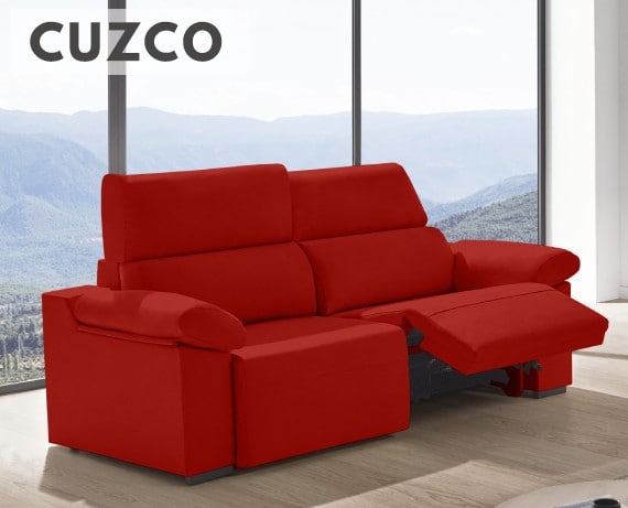 Sofá relax de tela Cuzco de HOME - principal