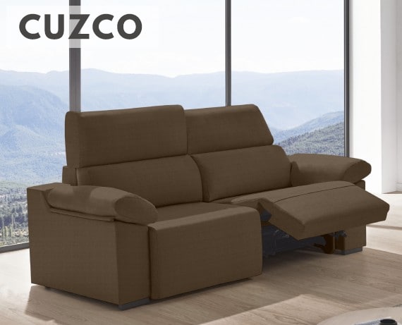 Sofá relax de tela Cuzco de HOME - principal